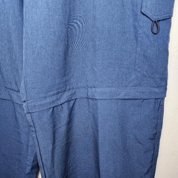 Reel Legends Performance Outfitters Sz XXL Mackerel Convertible Zip Off Pants - Picture 7 of 15